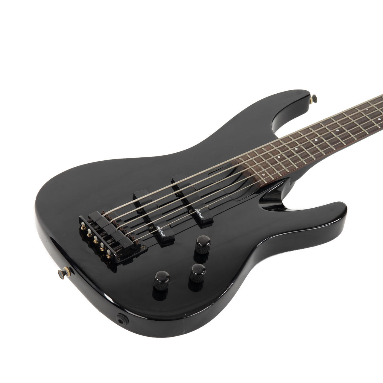 メンテ済 AriaProII MAGNA BASS MAB Series BLK Used Aria Pro II Magna Series MAB-20/5 5 String Bass - Black
