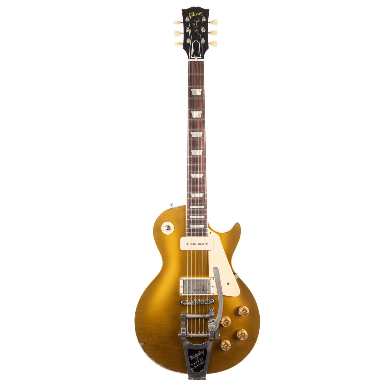 Gibson Custom Shop 1955 Sergio Vallin Les Paul Goldtop - Murphy 
