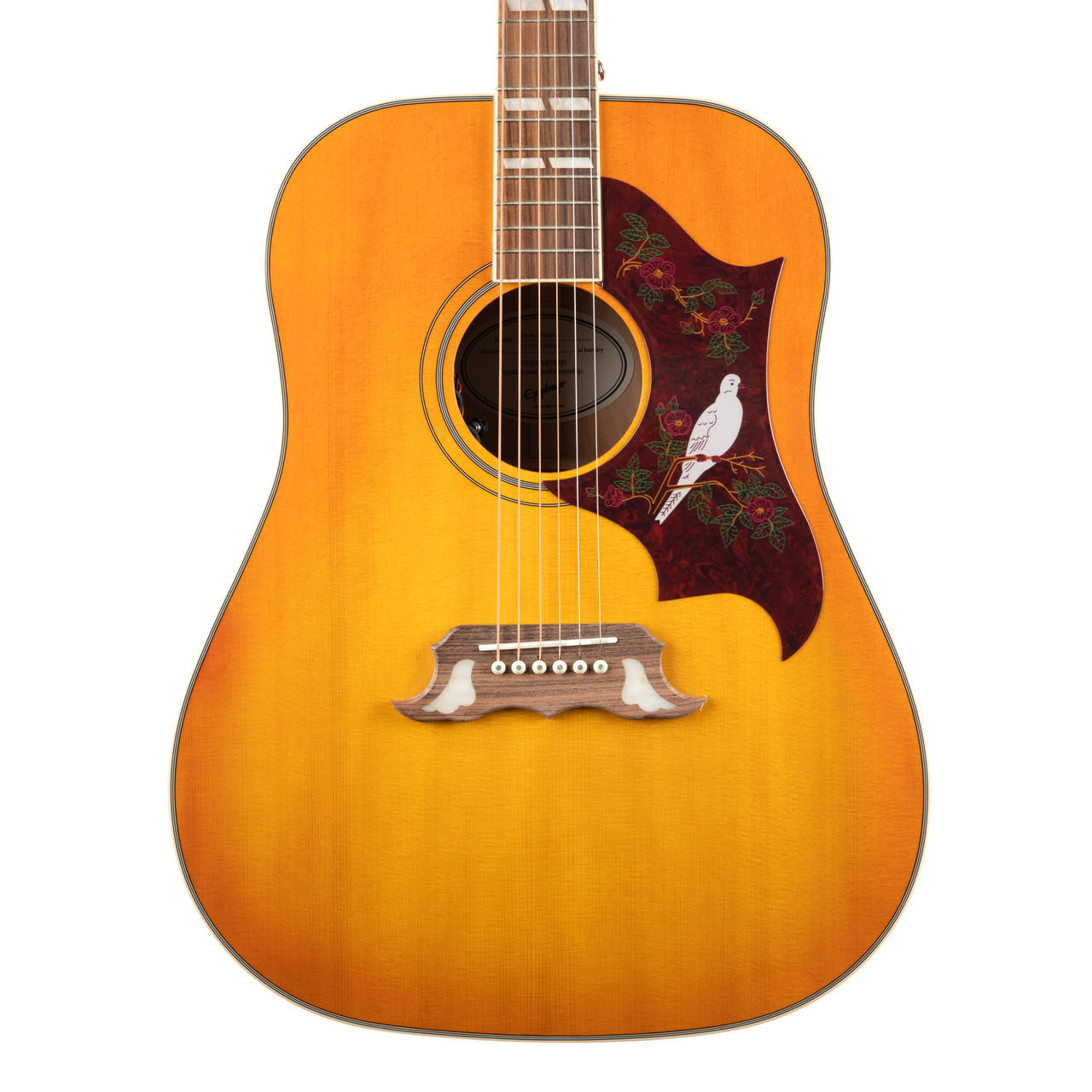 Epiphone Dove Studio Acoustic Electric - Violinburst | Cream City