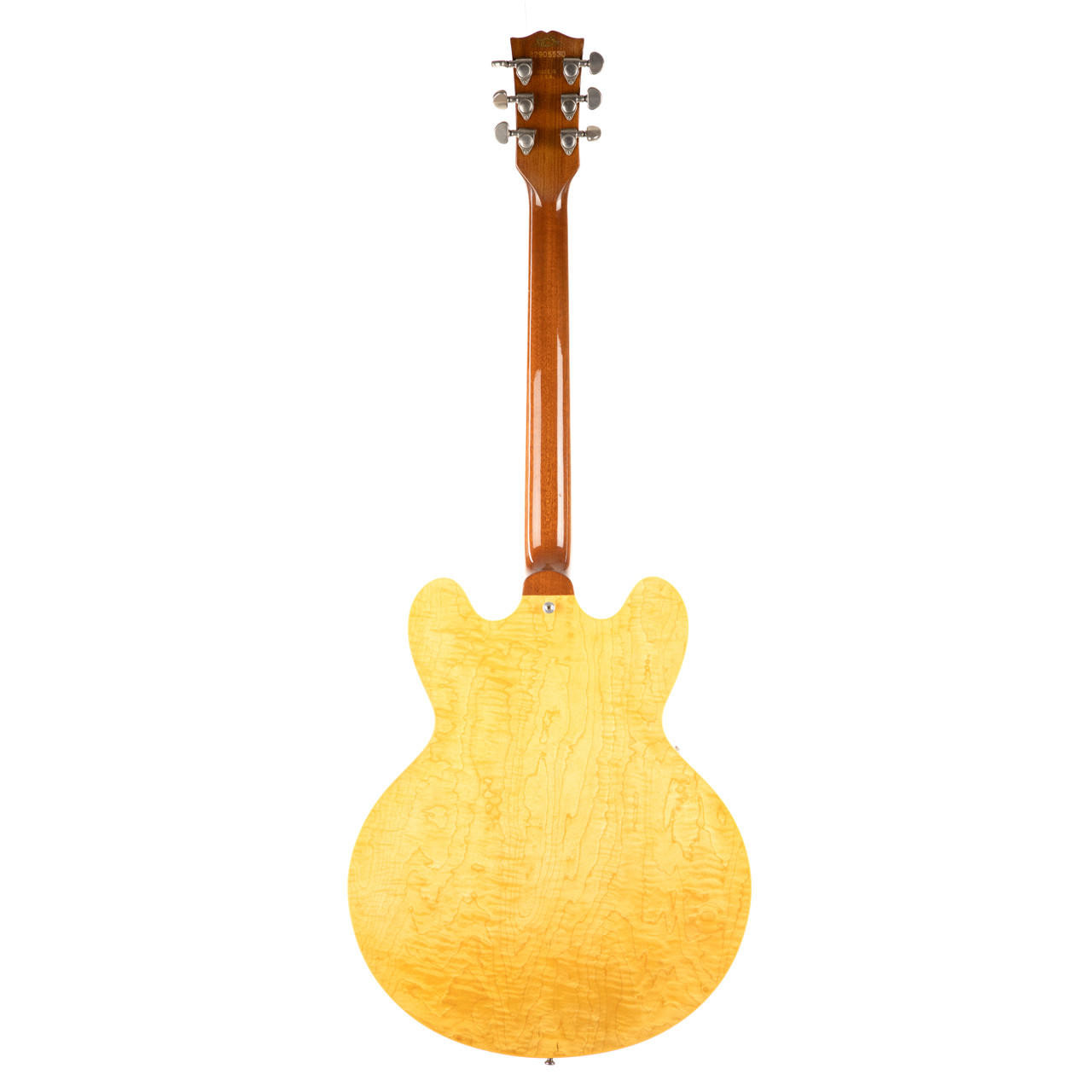 Vintage Gibson Custom Shop ES-335 Dot Left-Handed Natural Flame