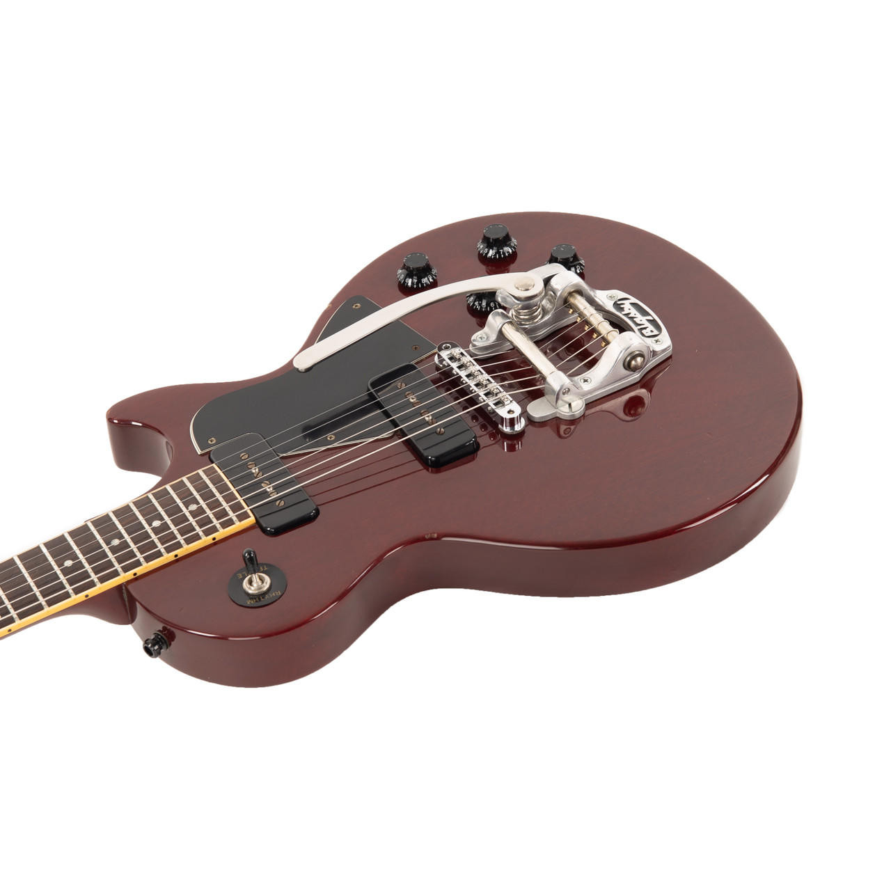 Used Gibson Les Paul Special Bigsby Wine Red 1990 | Cream City Music