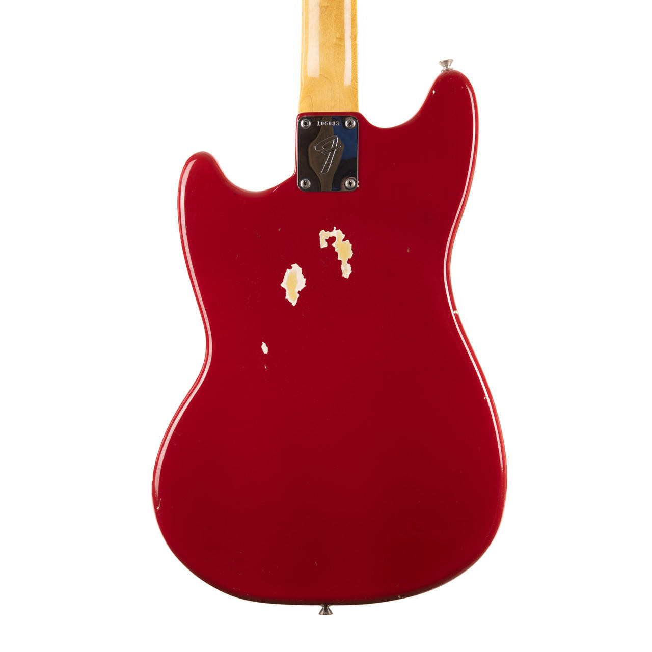 Vintage Fender Mustang Red 1965 (106088) | Cream City Music