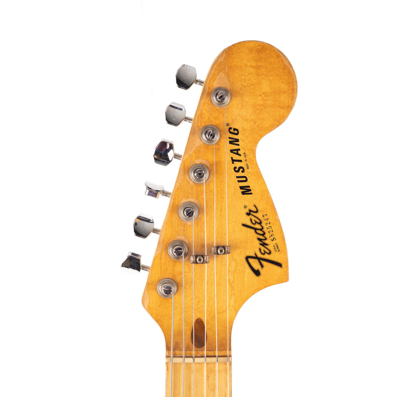 Vintage Fender Mustang Black 1978 | Cream City Music
