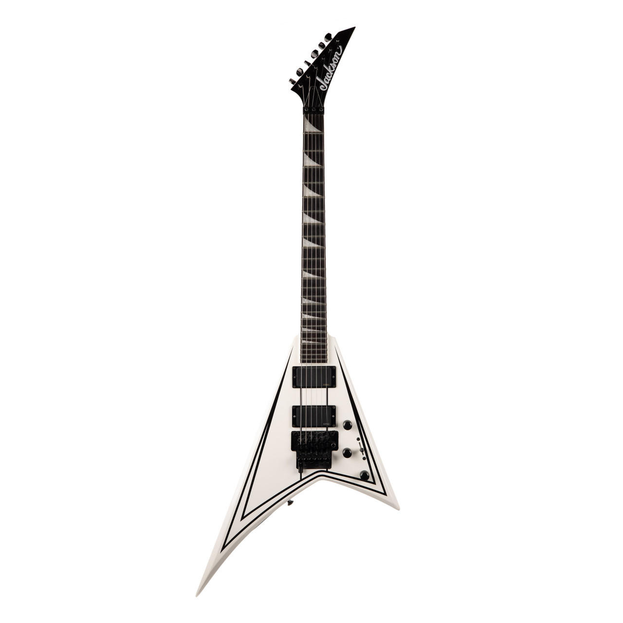 Used Jackson RRXMG Rhoads White with Black Pinstripe 2014 | Cream