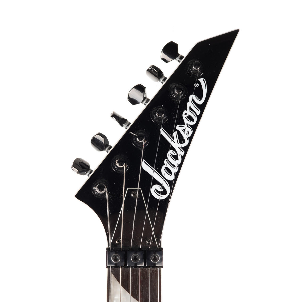 Used Jackson RRXMG Rhoads White with Black Pinstripe 2014 | Cream