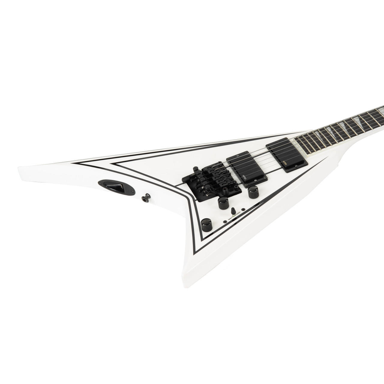 Used Jackson RRXMG Rhoads White with Black Pinstripe 2014 | Cream