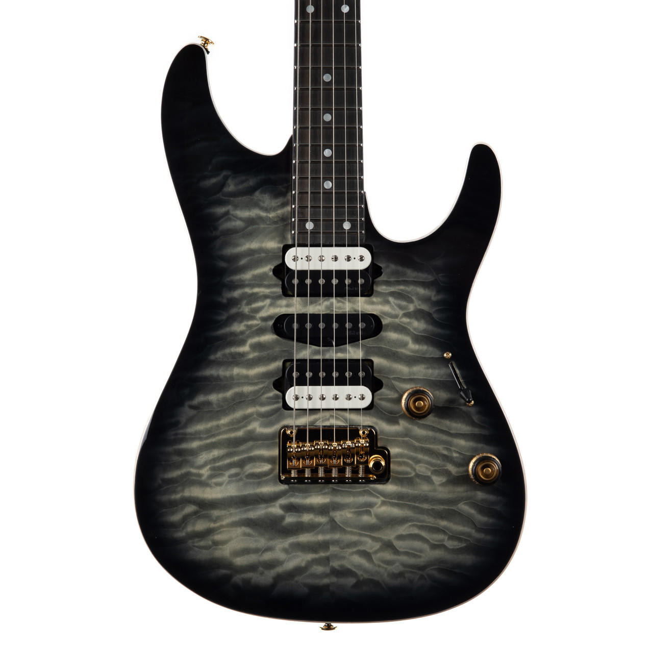 Ibanez AZ47P1QM AZ Premium - Black Ice Burst | Cream City Music