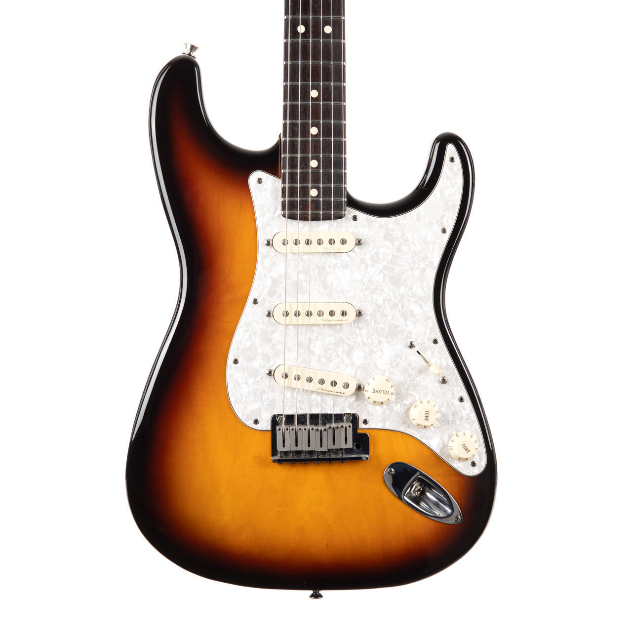 Used Fender American Standard Stratocaster Sunburst 1993 | Cream