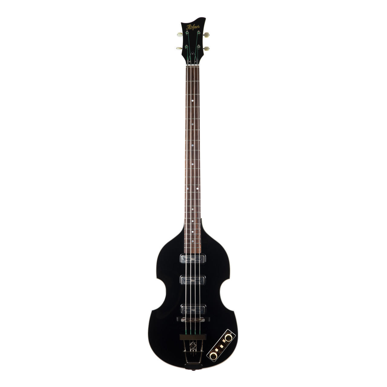 Hofner Custom Artist Bass 3 Pickups - Black | Cream City Music