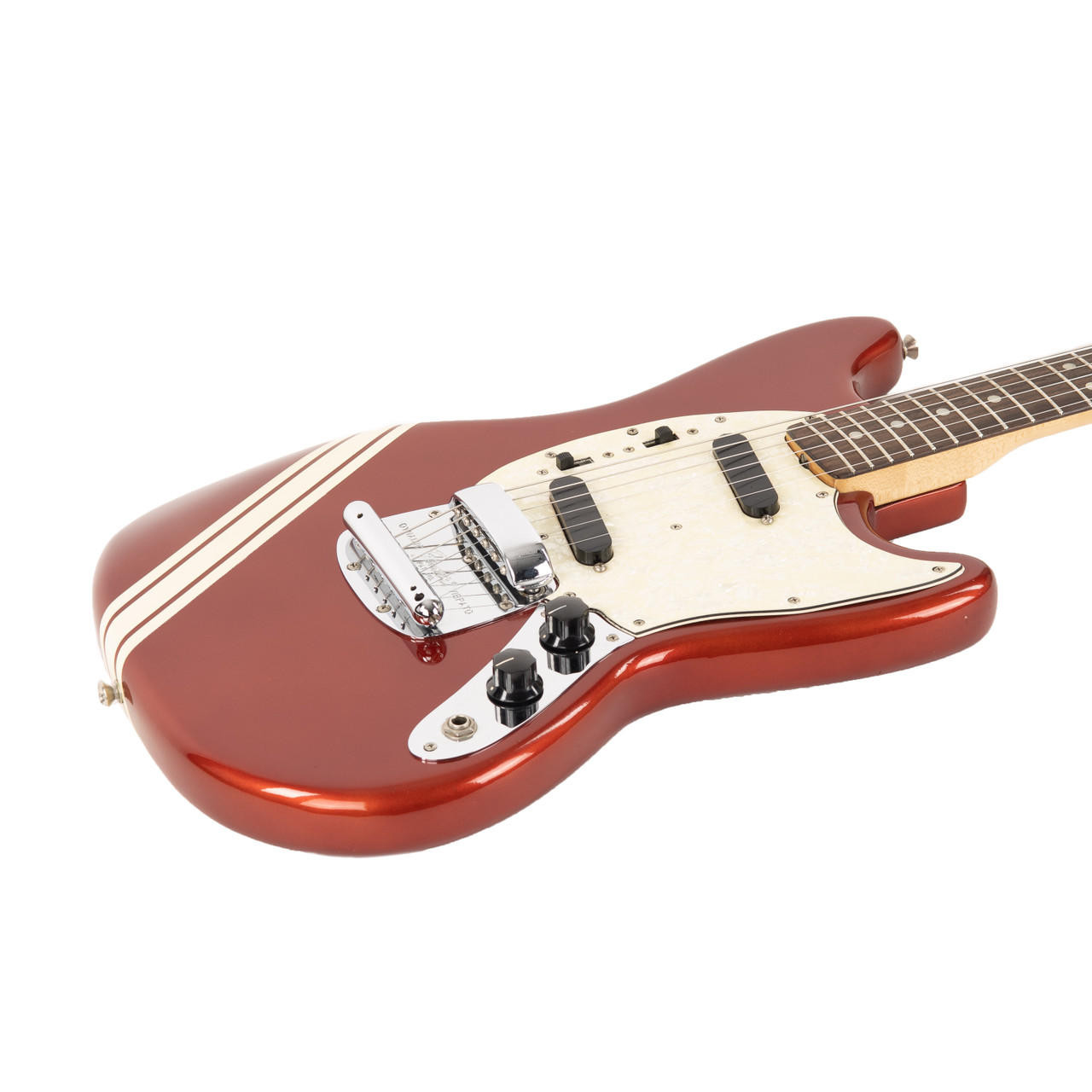 Vintage Fender Mustang Competition Candy Apple Red 1969 | Cream