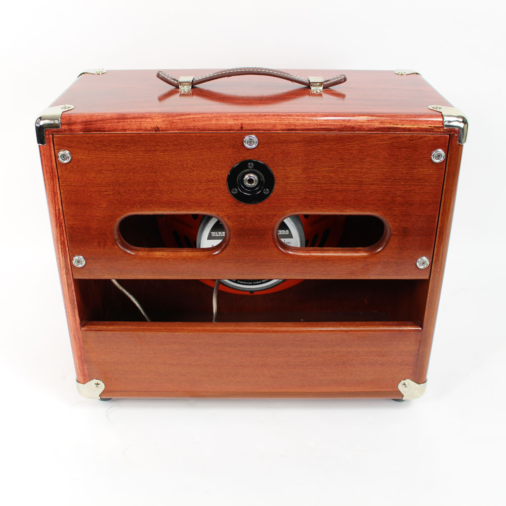 Custom Stained 75W 1x10 Guitar Speaker Cabinet Dovetail