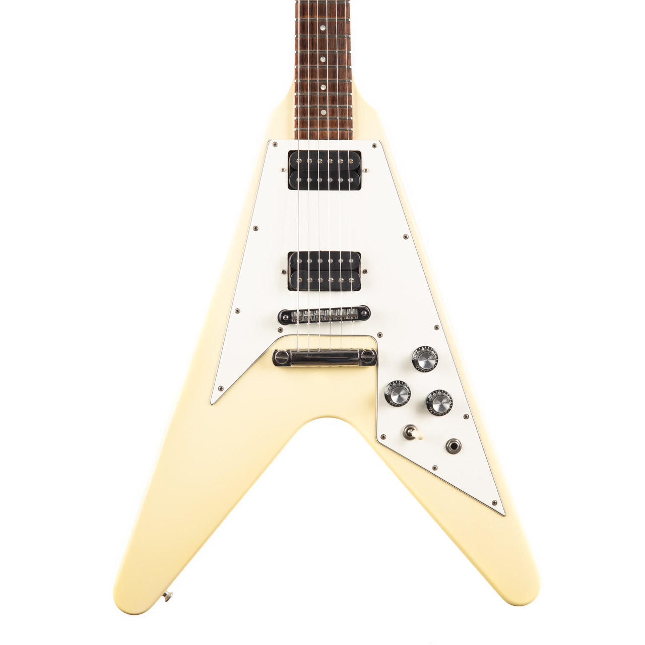 Vintage Gibson Flying V '67 Reissue White 1989 | Cream City Music