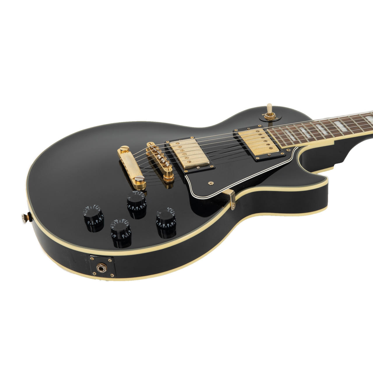 Used Epiphone Les Paul Custom Ebony 2008 | Cream City Music