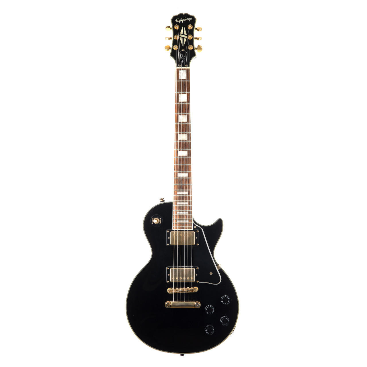 Used Epiphone Les Paul Custom Ebony 2008 | Cream City Music
