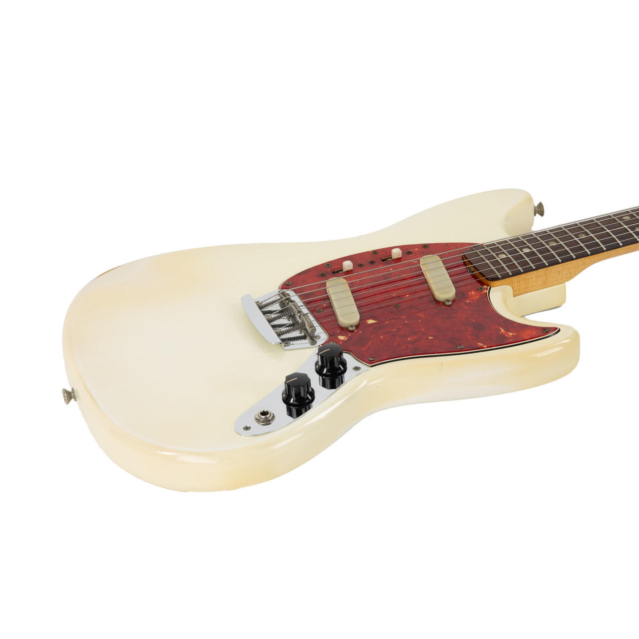 Vintage Fender Duo Sonic II Olympic White 1966 | Cream City Music