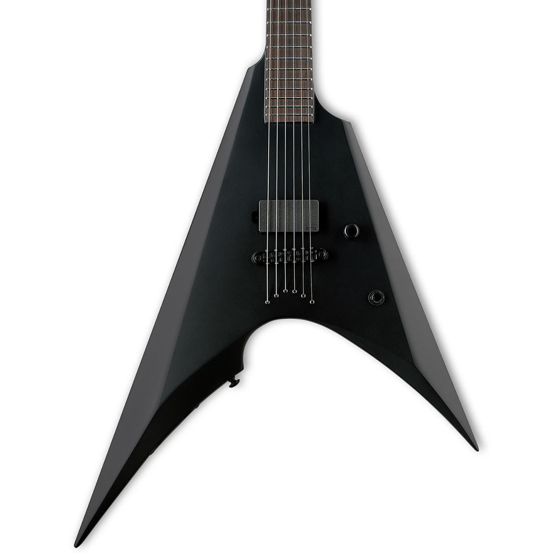 ESP LTD Arrow-NT Black Metal - Black Satin | Cream City Music