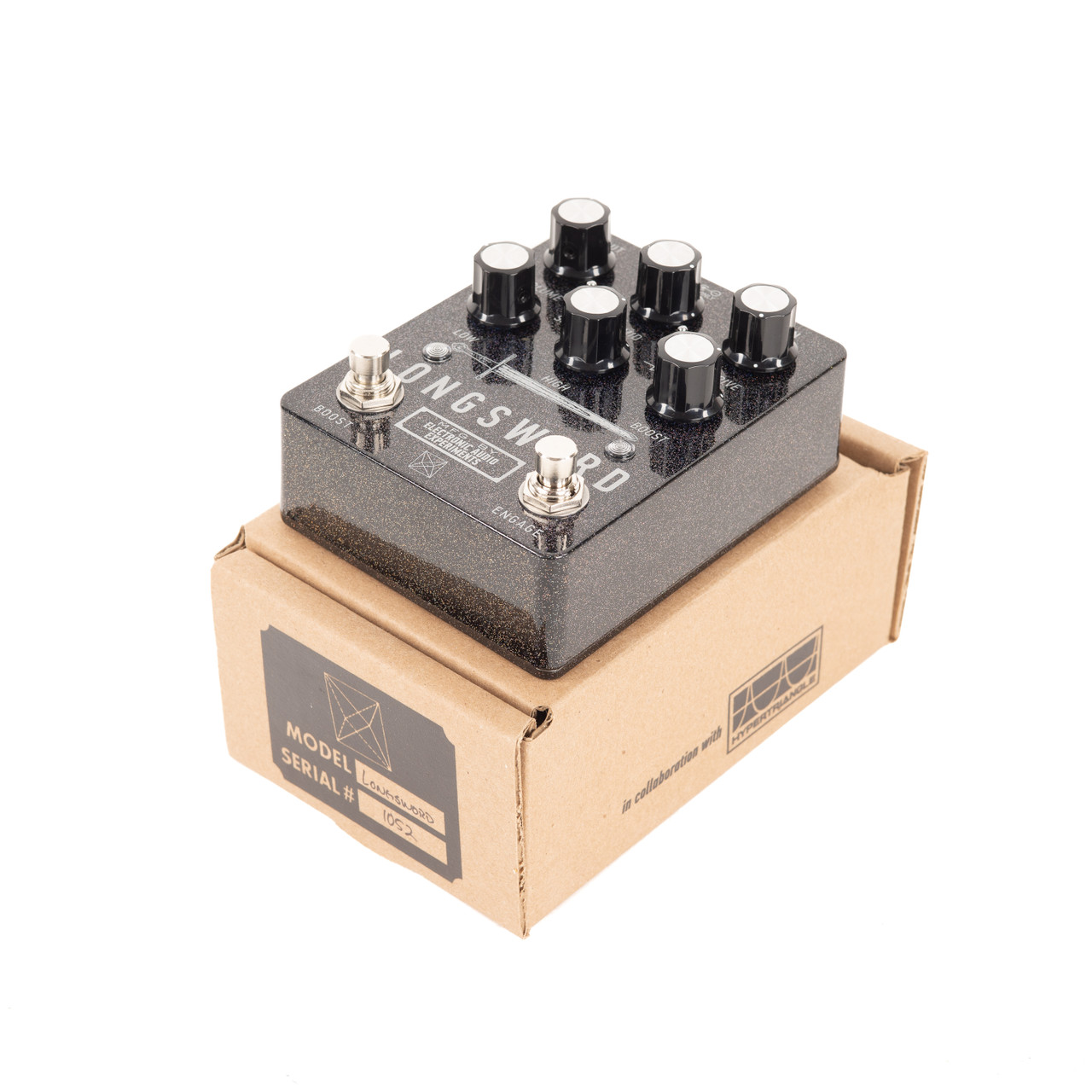 Electronic Audio Experiments Longsword Op-Amp Overdrive Pedal
