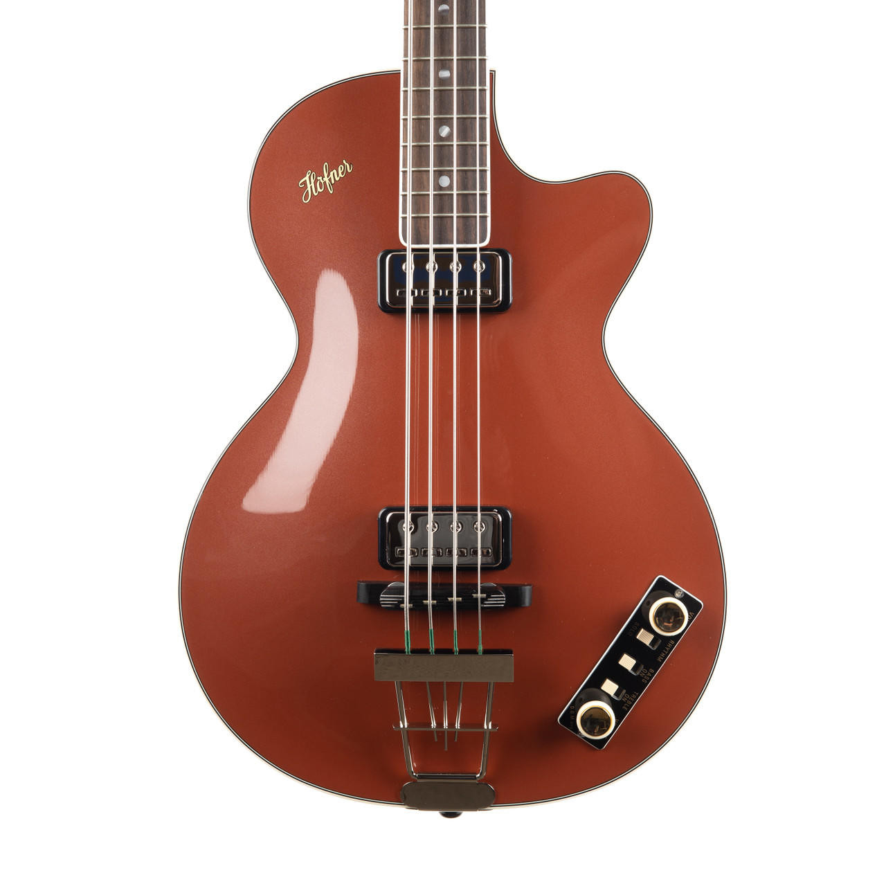 Hofner Club Bass 500/2 Limited Edition - Pearl Copper High Gloss