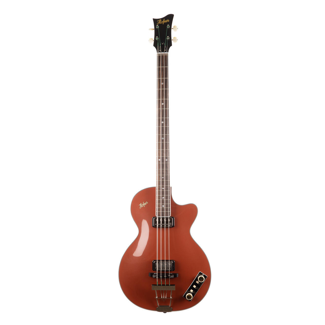 Hofner Club Bass 500/2 Limited Edition - Pearl Copper High Gloss