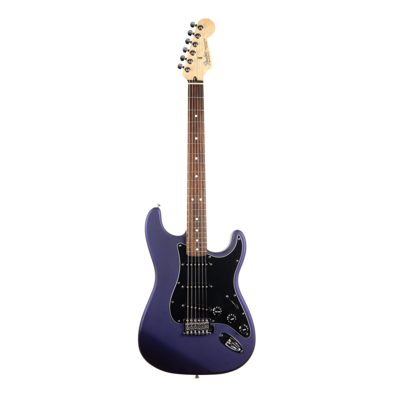 Used Fender Standard Stratocaster MIM Satin Purple 2004 | Cream