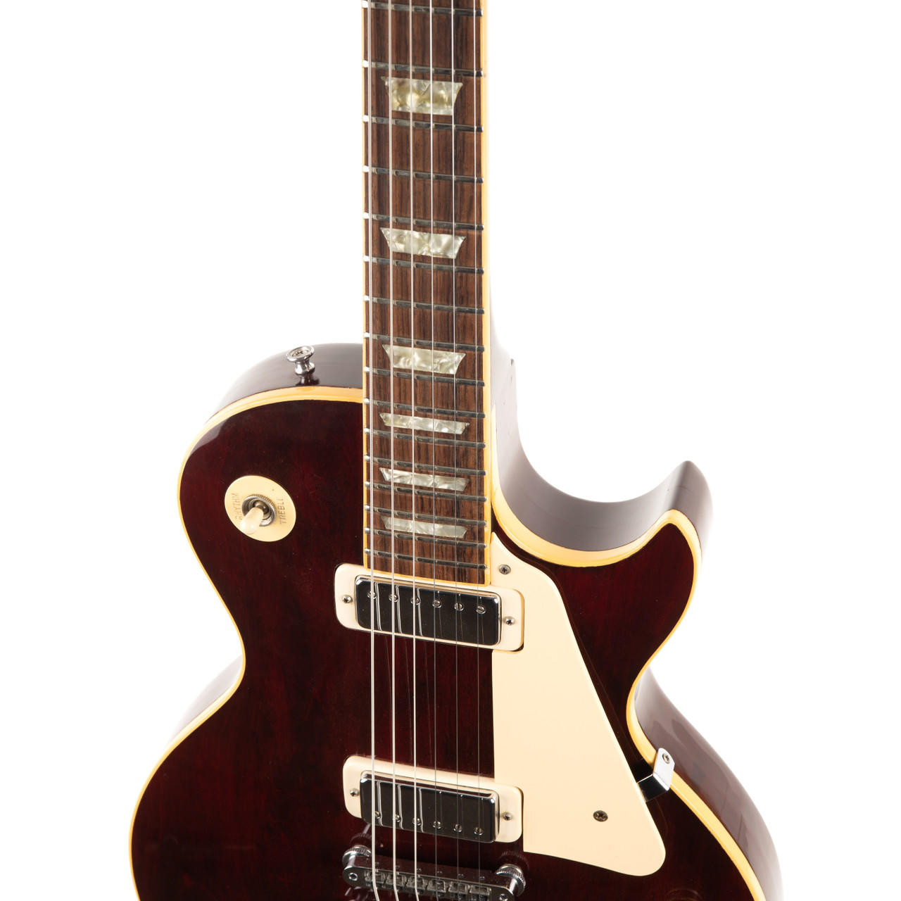 Vintage Gibson Les Paul Deluxe Wine Red 1975 | Cream City Music