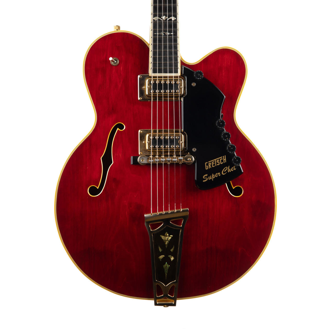 Vintage Gretsch 7690 Super Chet Autumn Red 1976 | Cream City Music