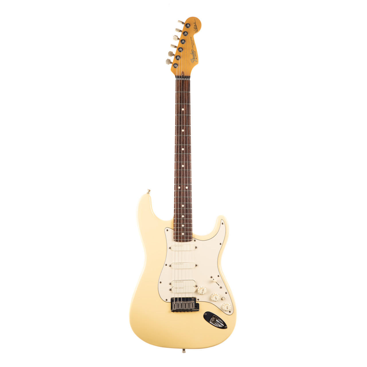 Vintage Fender Jeff Beck Signature Stratocaster Olympic White 1993 Vintage Fender Jeff Beck Signature Stratocaster Olympic White 1993