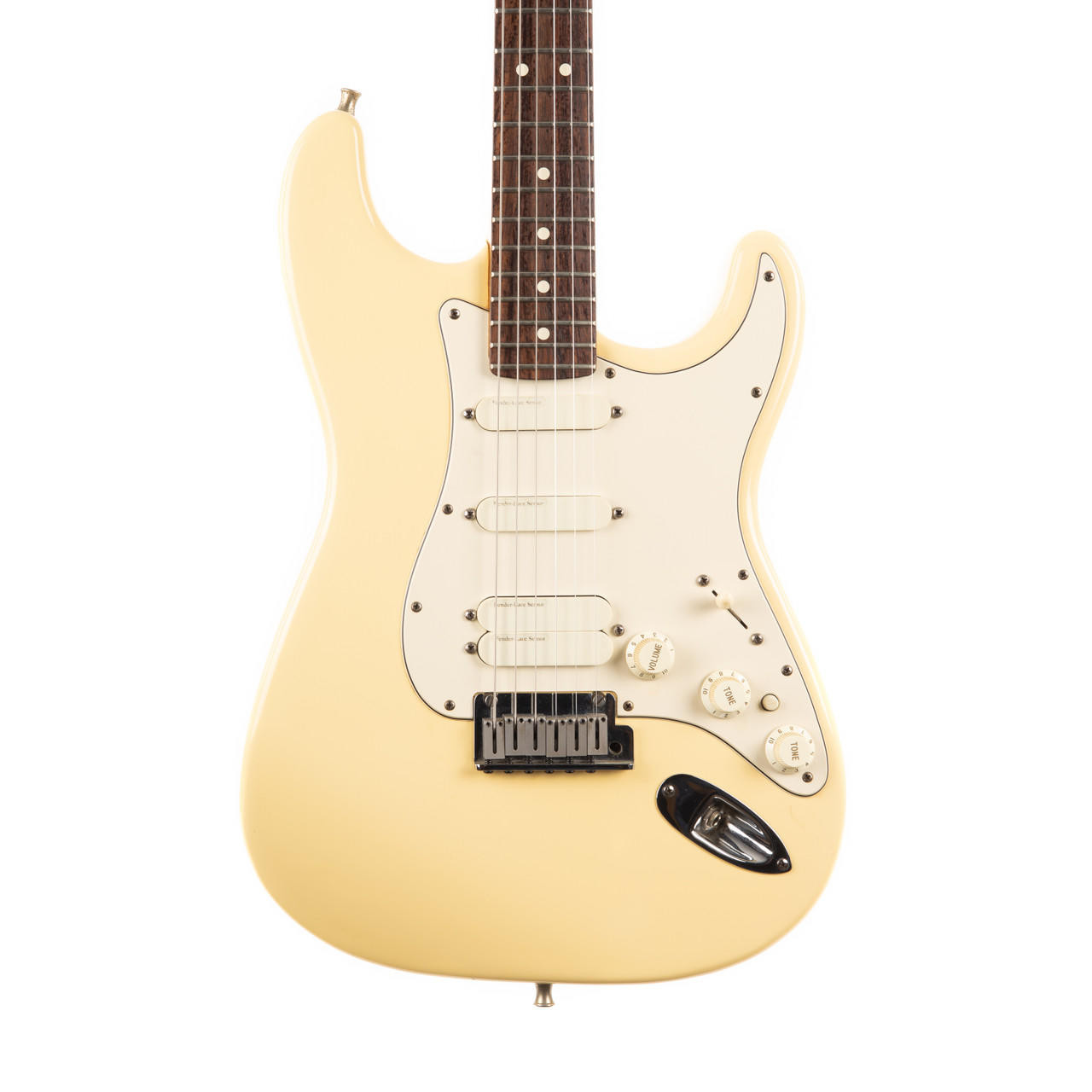 Vintage Fender Jeff Beck Signature Stratocaster Olympic White 1993