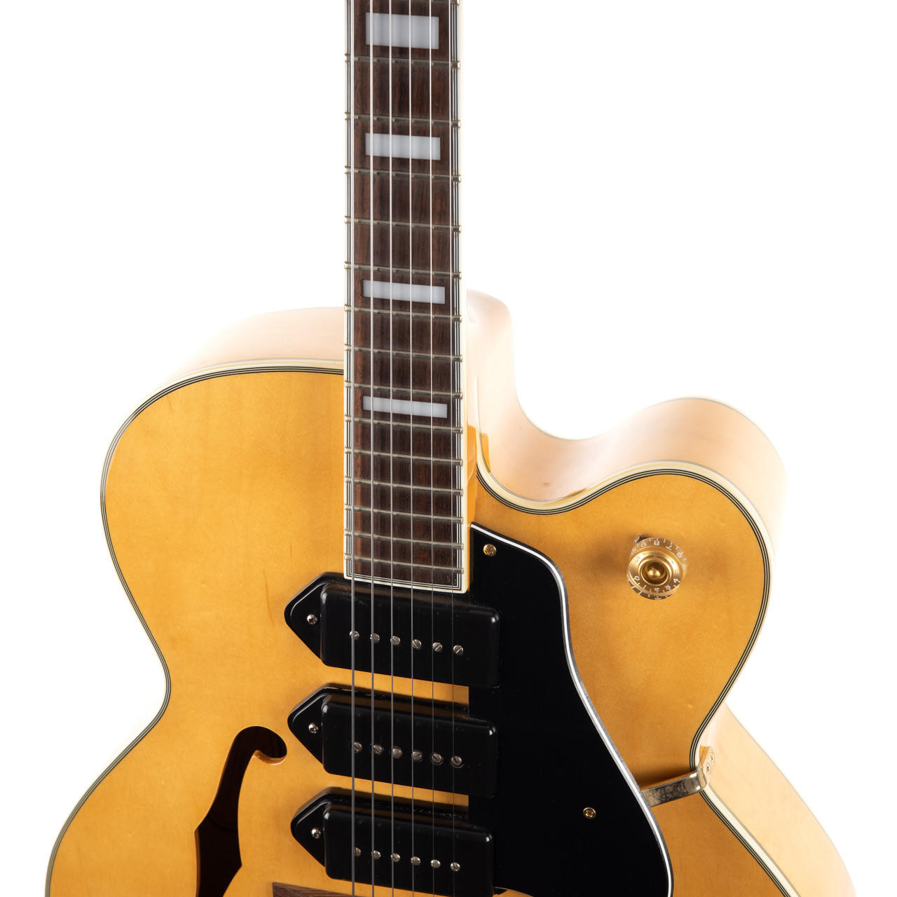 Used Epiphone Zephyr Blues Deluxe Natural | Cream City Music