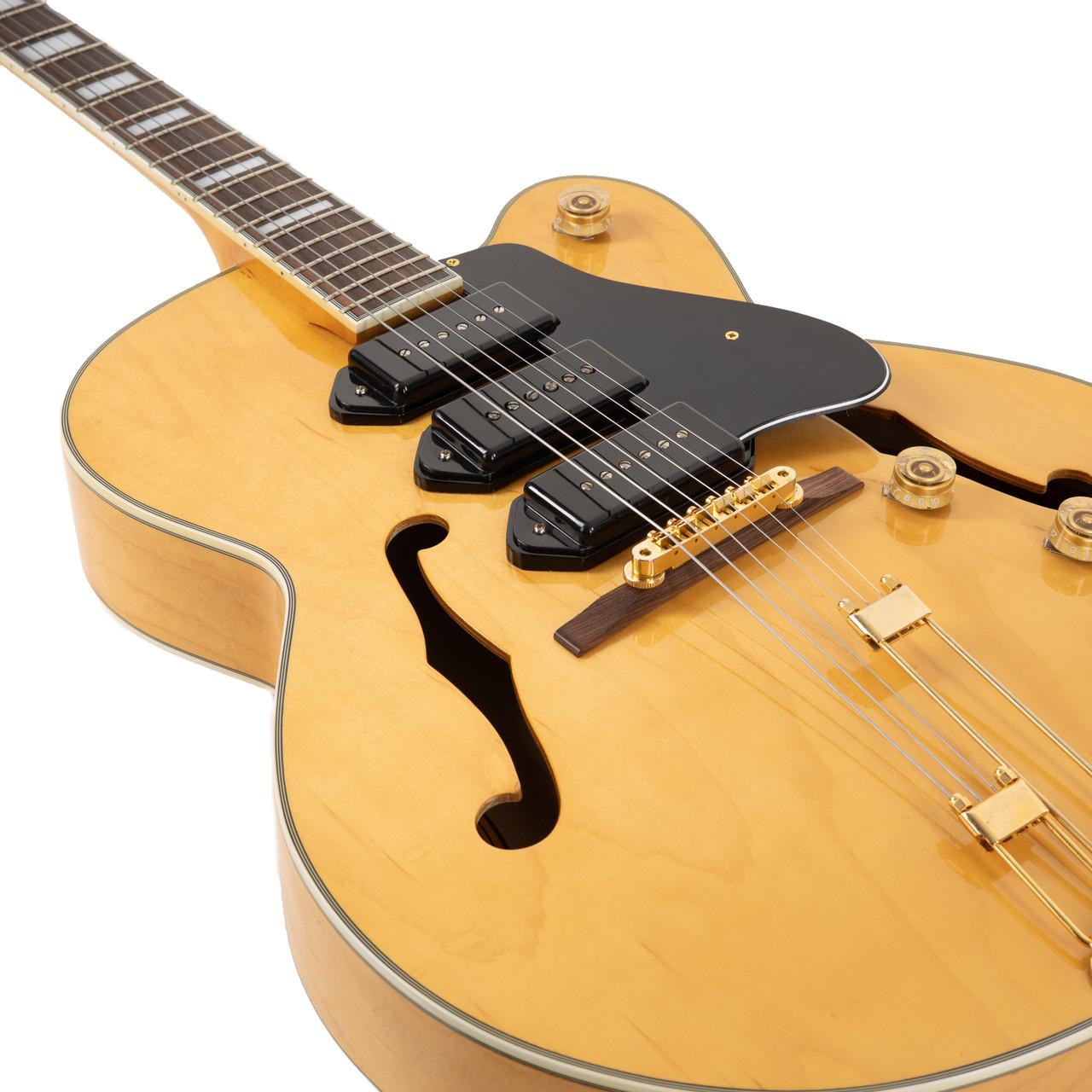 Used Epiphone Zephyr Blues Deluxe Natural | Cream City Music