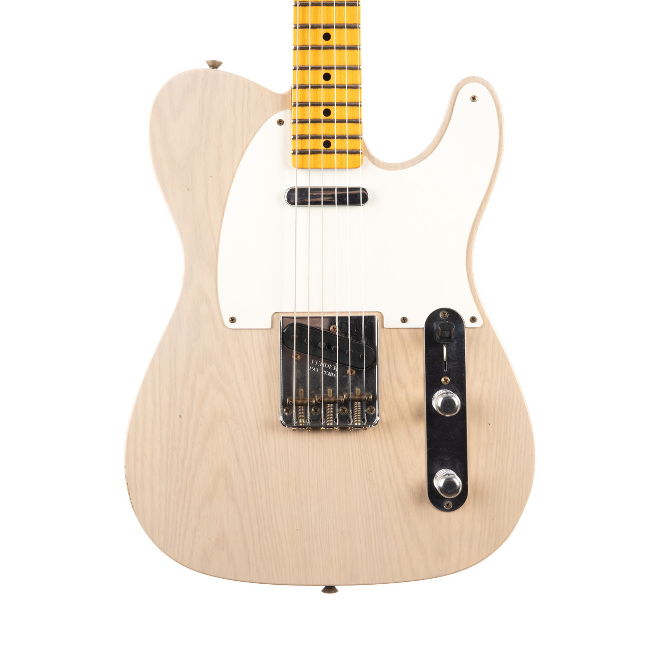 Fender Telecaster クリーム Fender Custom Shop 1958 Telecaster Journeyman Relic - Aged White