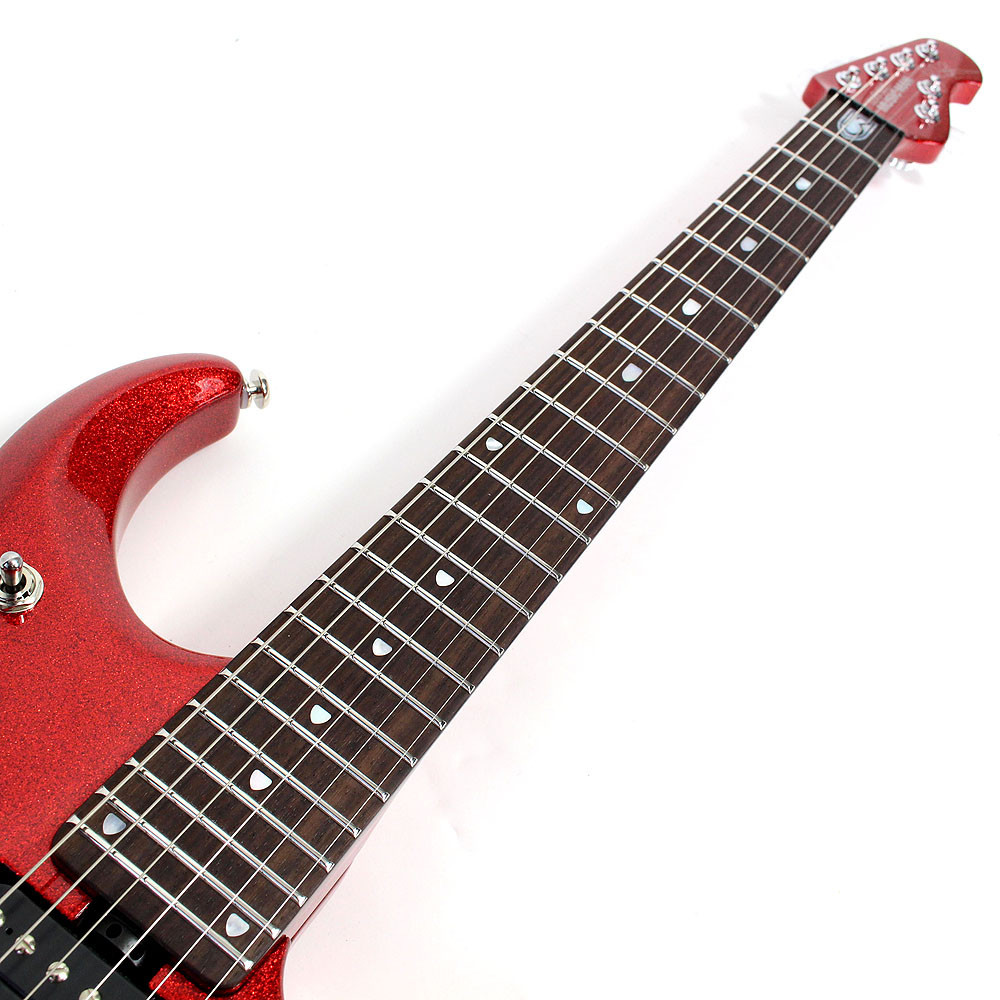Music Man Premier Dealer Network JP13 Cardinal Red Sparkle with