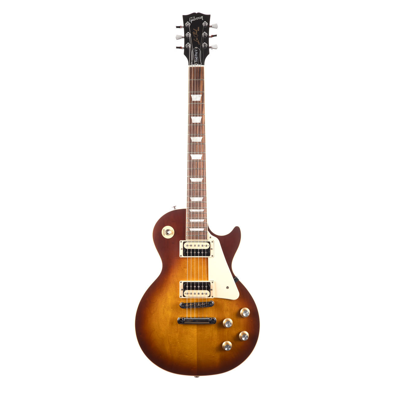 Used Gibson Les Paul Traditional Pro V Satin Iced Tea 2022 | Cream