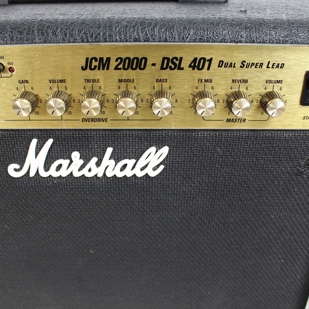 2001 Marshall JCM2000 DSL401 40W 1x12 Tube Combo Amp | Cream