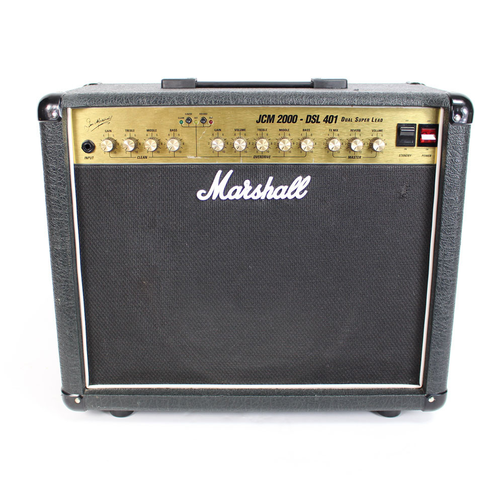 2001 Marshall JCM2000 DSL401 40W 1x12 Tube Combo Amp | Cream