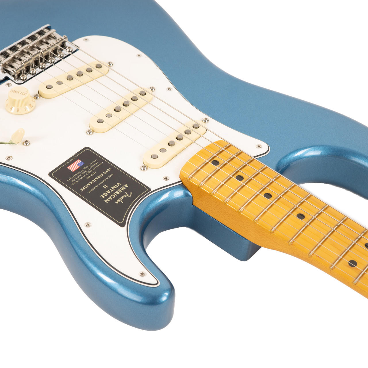 Fender American Vintage II 1973 Stratocaster Maple - Lake Placid