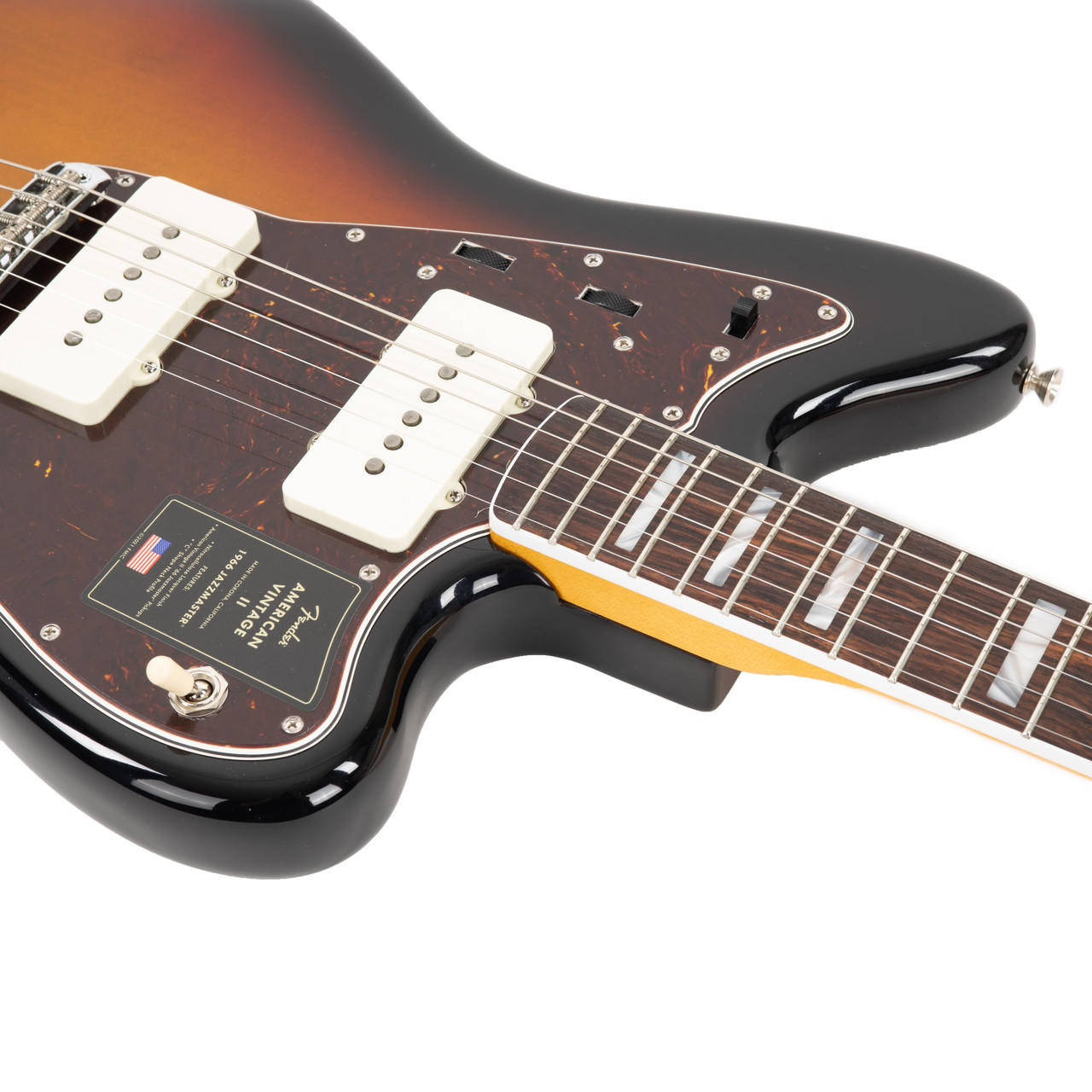 Fender American Vintage II 1966 Jazzmaster Rosewood - 3 Tone