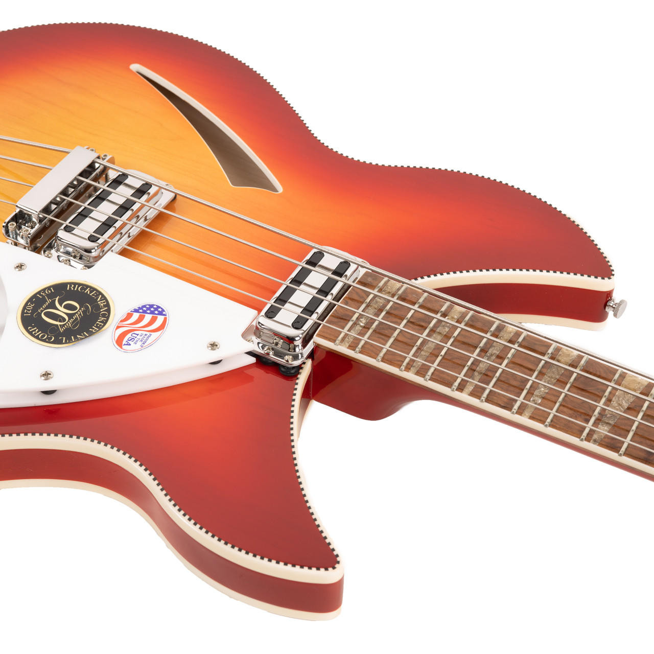 NOS Rickenbacker 90th Anniversary 4005XC Fireglo 2022 | Cream City
