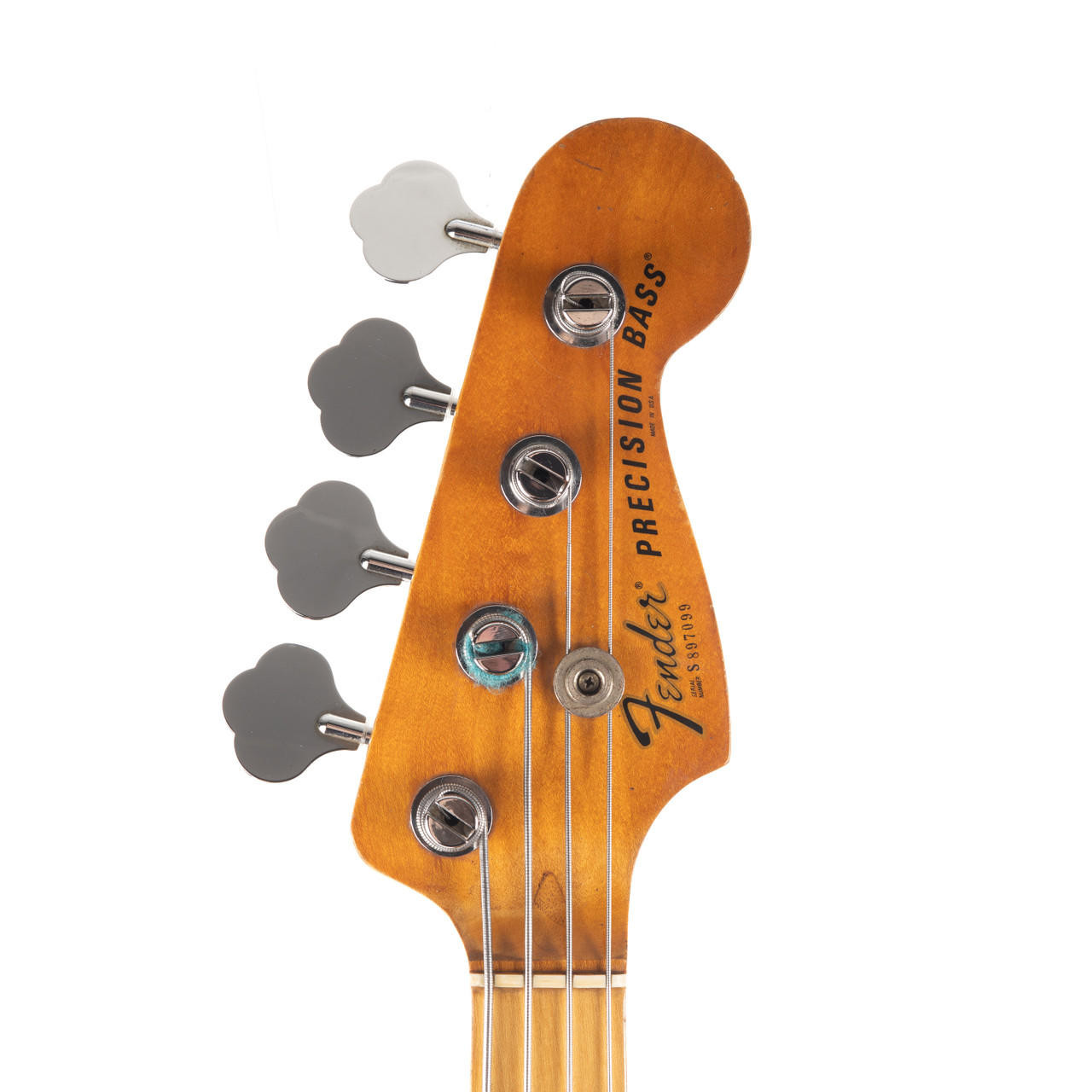 Vintage Fender Precision Bass Black 1978 | Cream City Music