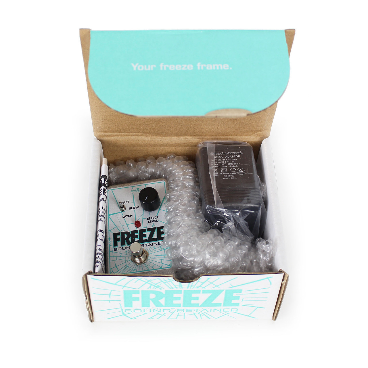 Electro-Harmonix Freeze Sound Retainer Pedal | Cream City Music