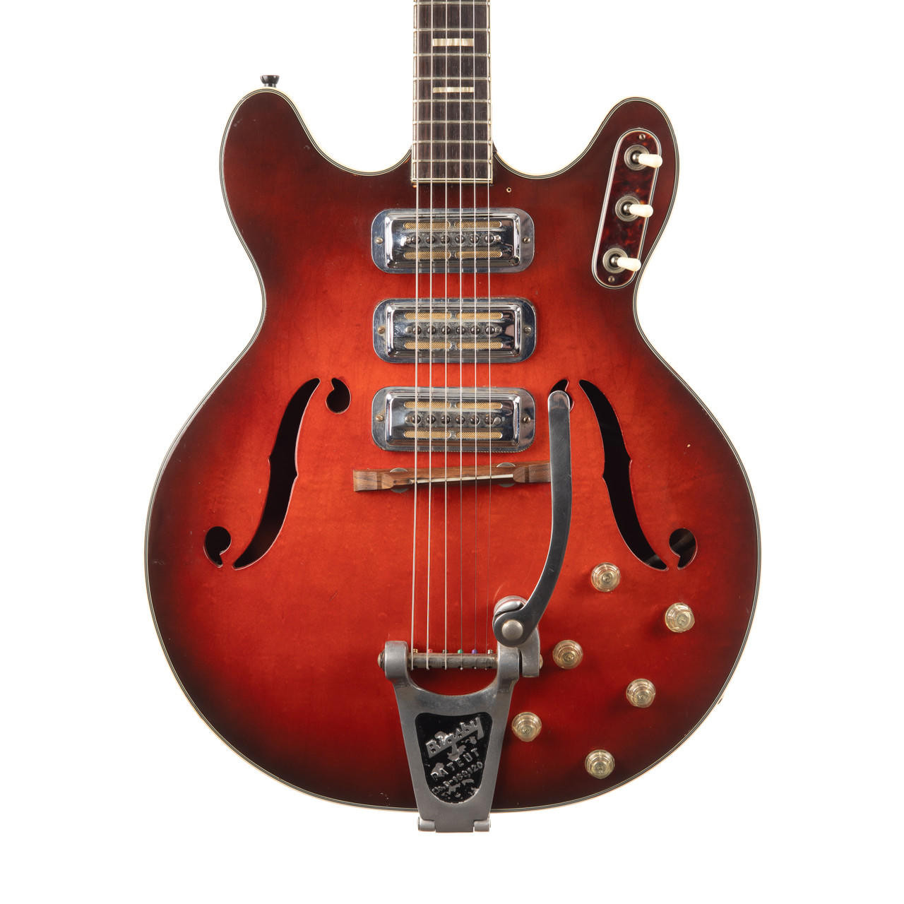 Vintage Airline Model H78 Cherry Sunburst 1965 | Cream City Music