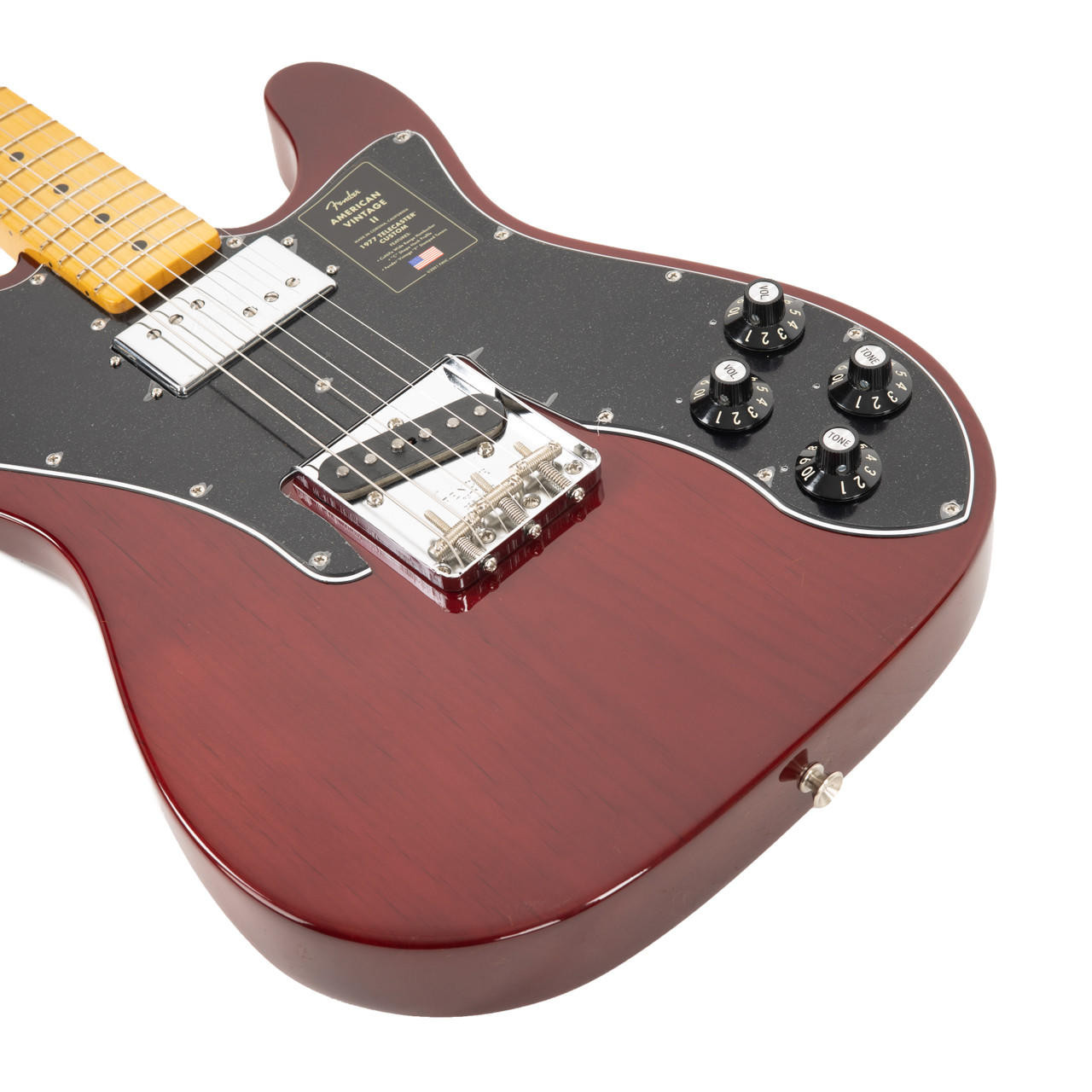 Fender American Vintage II 1977 Telecaster Custom with Belly Cut