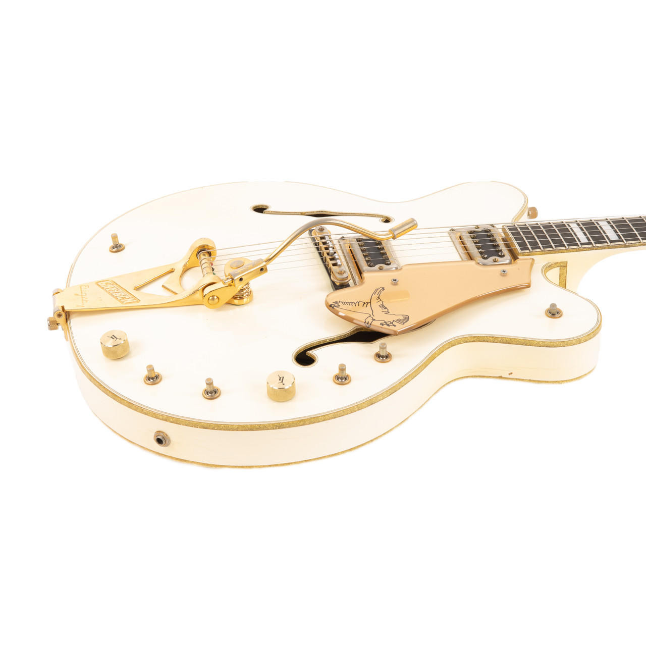 Vintage Gretsch Model 7595 White Falcon Stereo 1977 | Cream City Music