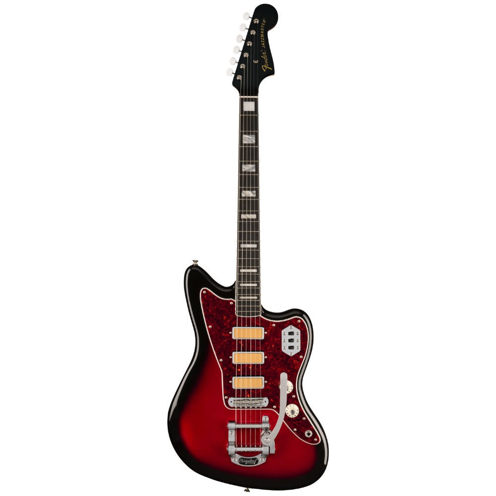 ギター Fender Gold Foil Jazzmaster Candy Apple Fender Gold Foil Jazzmaster - Candy Apple Burst | Cream City Music