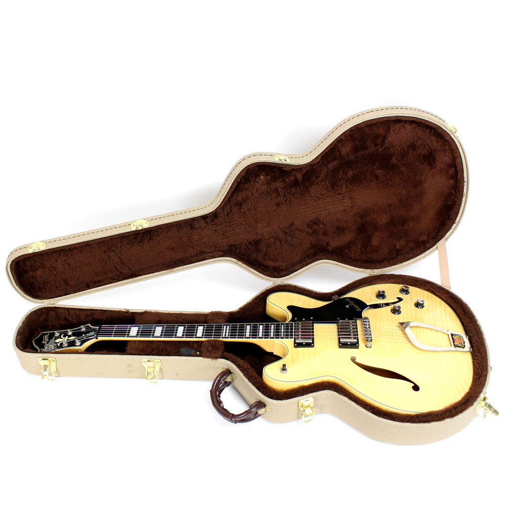 Hagstrom Viking Deluxe Semi Hollow Body Electric Guitar | Cream