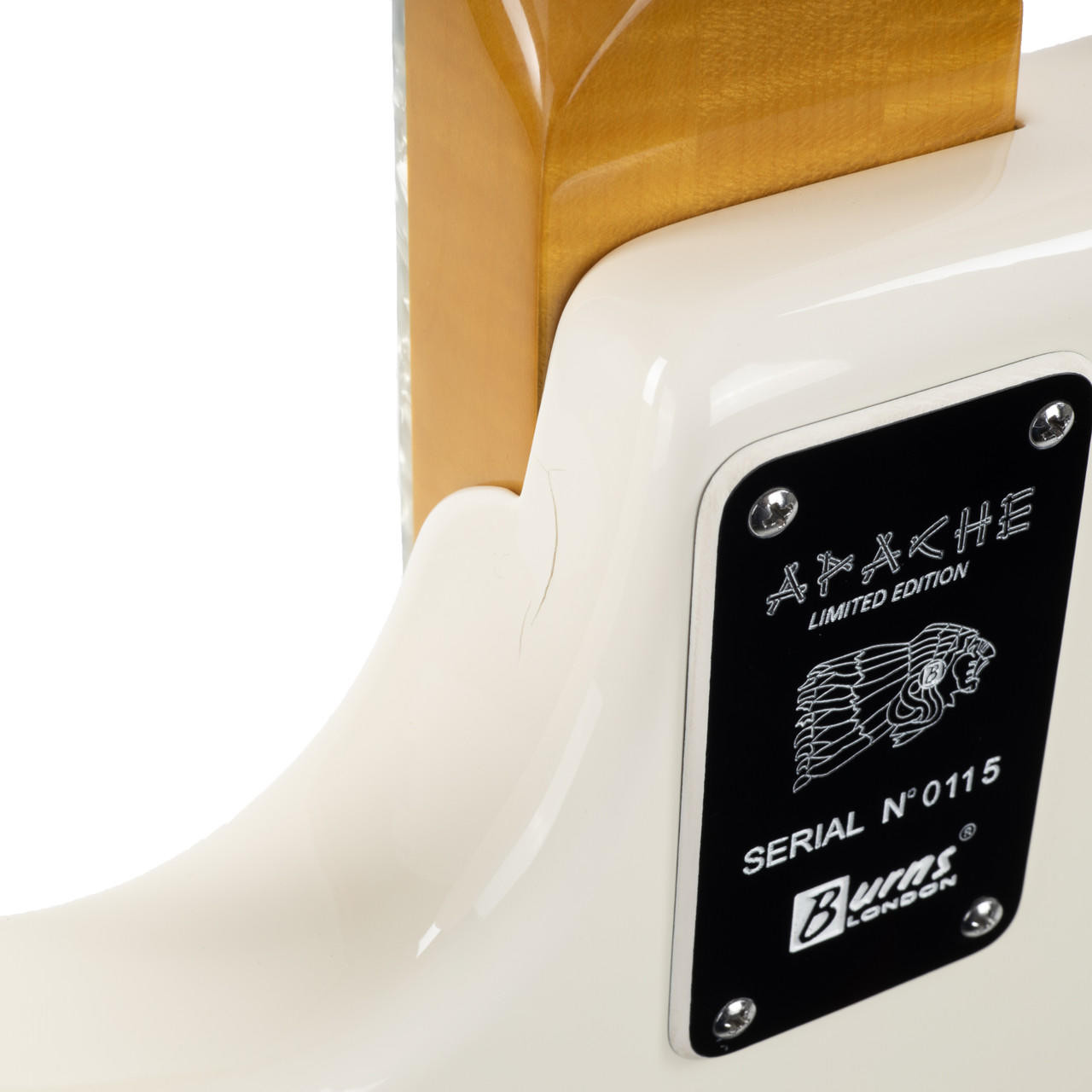 Used Burns London Apache Double Six Limited Edition White | Cream