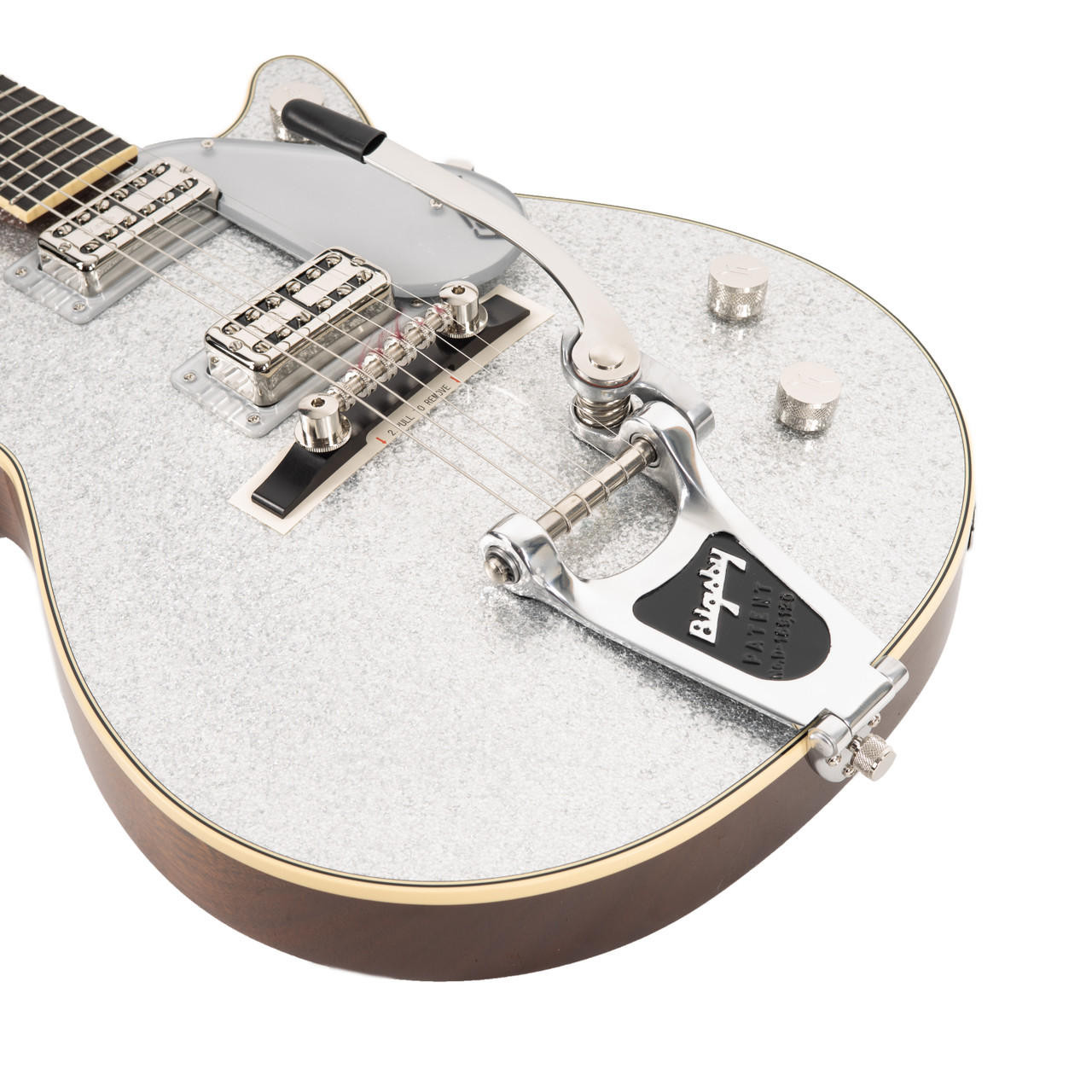 Gretsch G6129T-59 Vintage Select '59 Silver Jet with Bigsby