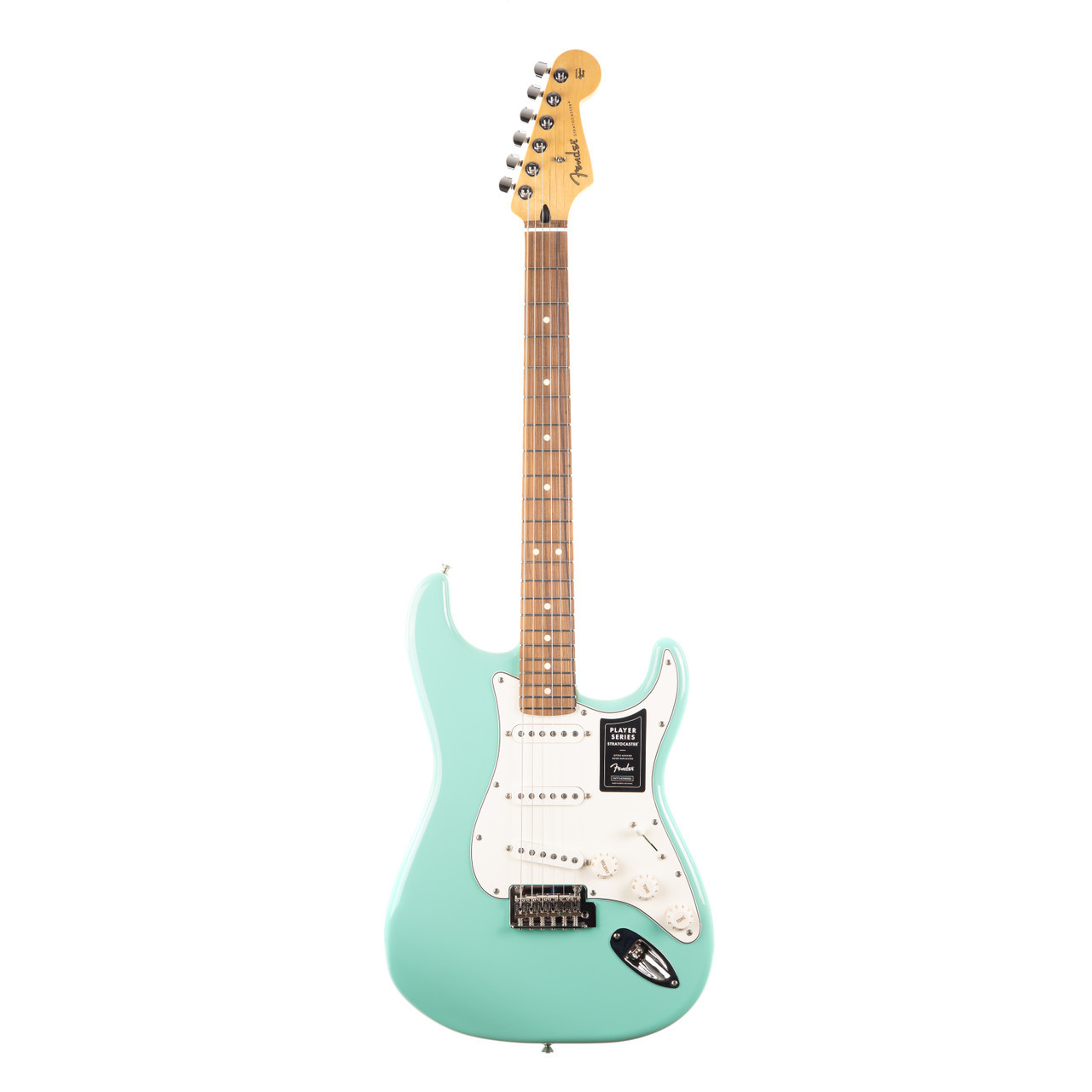 ギター Fender Player Stratocaster Pau Ferro Fender Player Stratocaster Pau Ferro - Sea Foam Green | Cream City