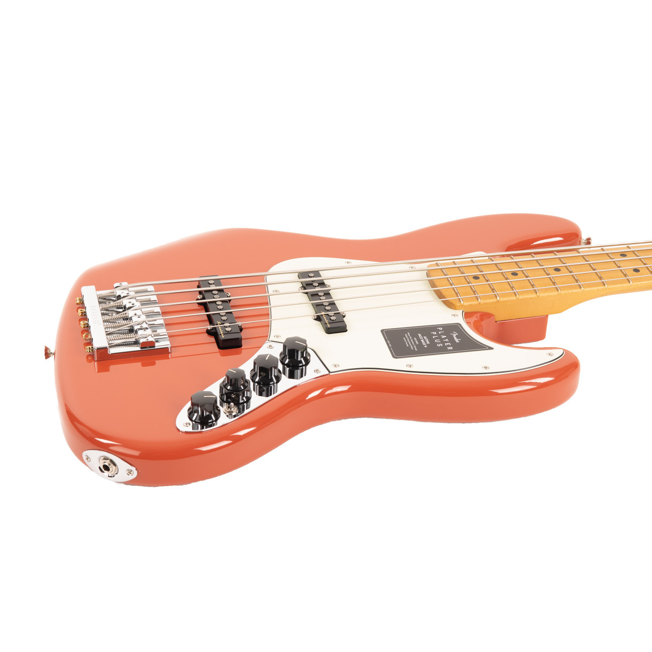 Fender Player Plus Jazz Bass V Pau Ferro - Fiesta Red | Cream City