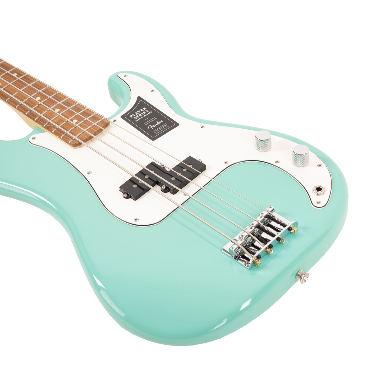 Fender Player Precision Bass Pau Ferro - Sea Foam Green | Cream